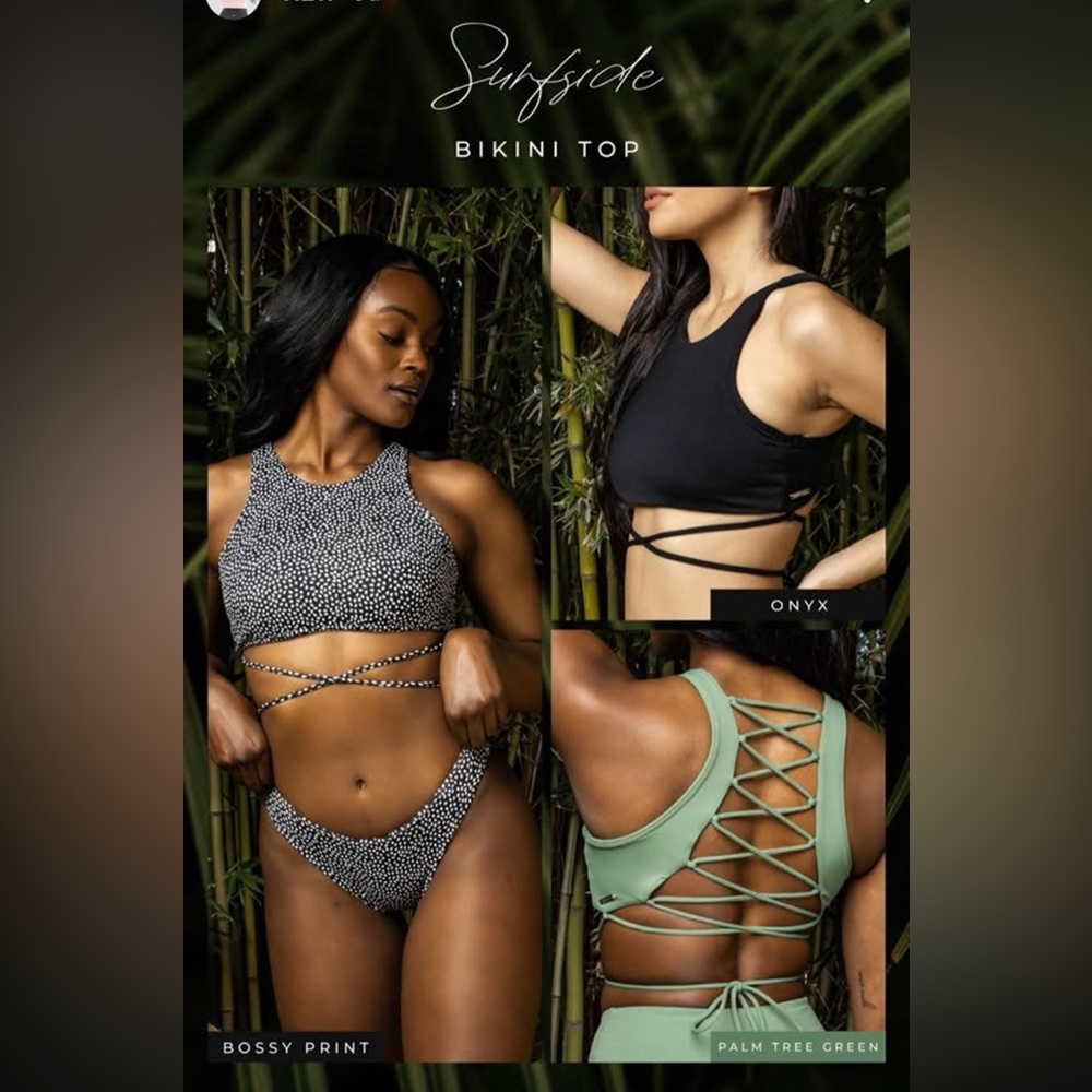Buffbunny Surfside Bossy Print Bikini Top